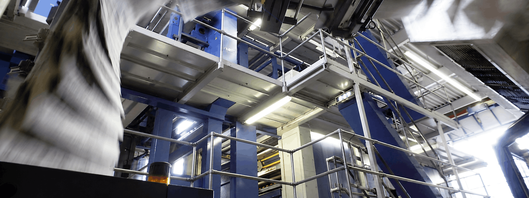 Druckerei und Produktionshalle &ndash; Druck und Logistik Ost, Sachsen